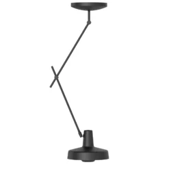 GRUPA Arigato Decke 1-flammig 70cm Ø23cm schwarz