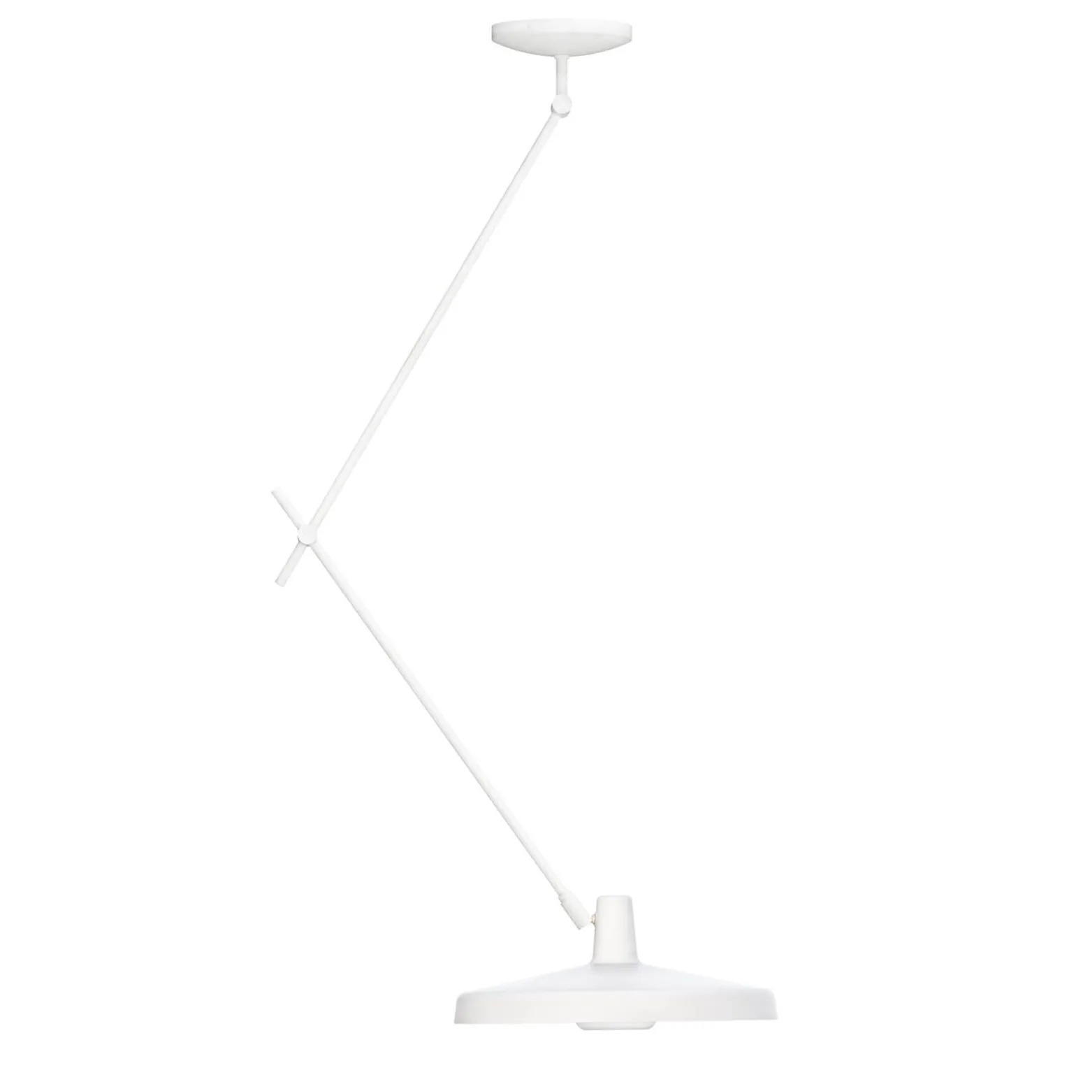 GRUPA Arigato Decke 1-flammig 140cm Ø45cm weiß