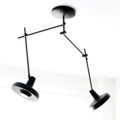GRUPA Arigato Deckenleuchte 2-flammig 70cm schwarz