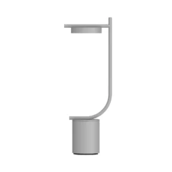 Grupa LED-Akku-Tischlampe Igram, grau, 40 cm, IP44