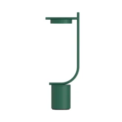 Grupa LED-Akku-Tischlampe Igram, grün, 40 cm, IP44