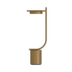 Grupa LED-Akku-Tischlampe Igram, messing, 40 cm, IP44