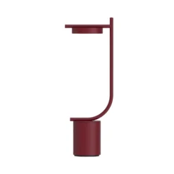 Grupa LED-Akku-Tischlampe Igram, rot, 40 cm, IP44