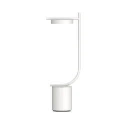 Grupa LED-Akku-Tischlampe Igram, weiß, 40 cm, IP44