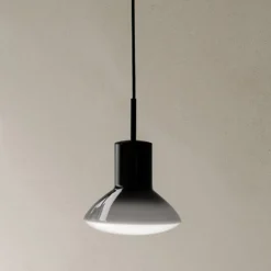 Grupa Pendellampe Onda, grau, Ø 17 cm, Glas, GU10