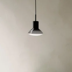 Grupa Pendellampe Onda, grau, Ø 17 cm, Glas, GU10