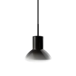 Grupa Pendellampe Onda, grau, Ø 17 cm, Glas, GU10