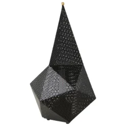Gubi Akku-Tischleuchte Bagdad, schwarz, Höhe 36 cm