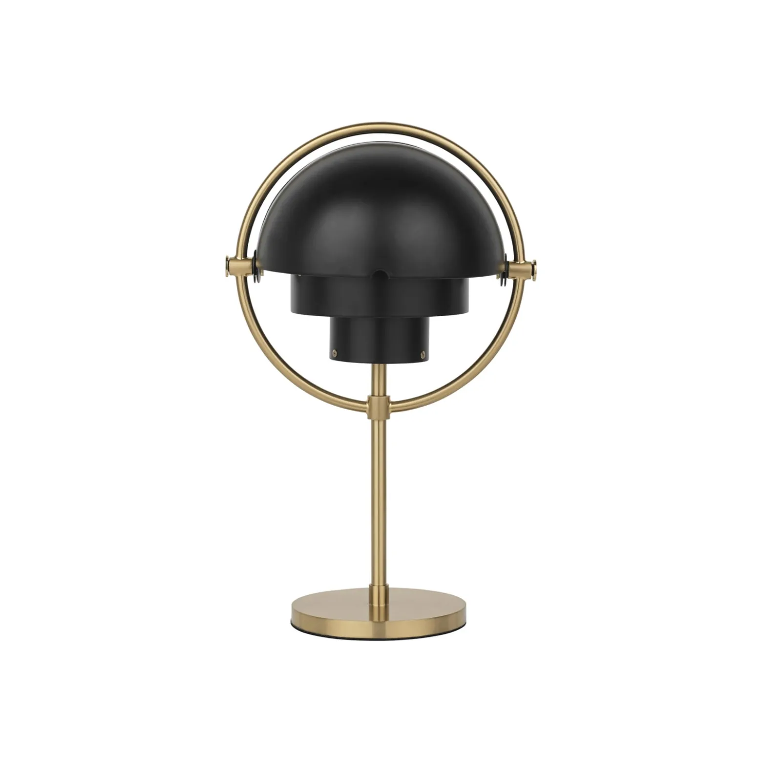 GUBI Akku-Tischleuchte Multi-Lite, messing/schwarz, 30 cm