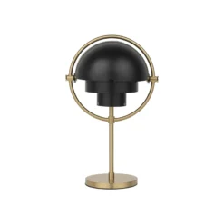 GUBI Akku-Tischleuchte Multi-Lite, messing/schwarz, 30 cm