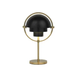 GUBI Akku-Tischleuchte Multi-Lite, messing/schwarz, 30 cm