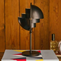 GUBI Akku-Tischleuchte Multi-Lite, schwarz/schwarz, 30 cm