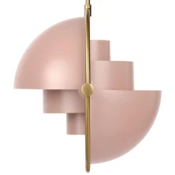 GUBI Hängeleuchte Multi-Lite, Ø 36 cm, messing/rosé