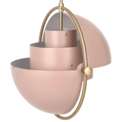 GUBI Hängeleuchte Multi-Lite, Ø 36 cm, messing/rosé