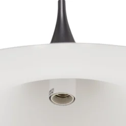 GUBI Hängeleuchte Semi, Ø 60 cm, schwarz