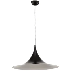 GUBI Hängeleuchte Semi, Ø 60 cm, schwarz