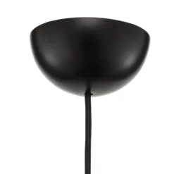 GUBI Hängeleuchte Semi, Ø 60 cm, schwarz
