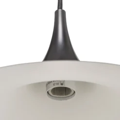 GUBI Hängeleuchte Semi, Ø 30 cm, schwarz