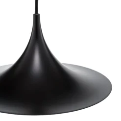 GUBI Hängeleuchte Semi, Ø 30 cm, schwarz