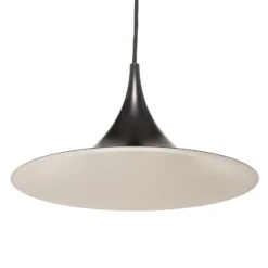 GUBI Hängeleuchte Semi, Ø 30 cm, schwarz