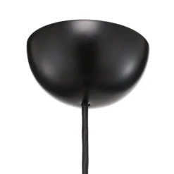 GUBI Hängeleuchte Semi, Ø 30 cm, schwarz