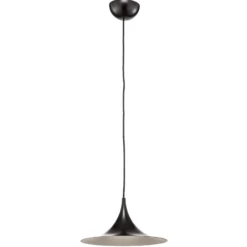 GUBI Hängeleuchte Semi, Ø 30 cm, schwarz