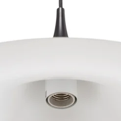 GUBI Hängeleuchte Semi, Ø 47 cm, schwarz
