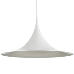 GUBI Hängeleuchte Semi, Ø 47 cm, weiß