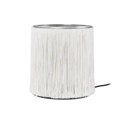 GUBI Tischleuchte Model 597, Aluminium, creme, Höhe 29 cm