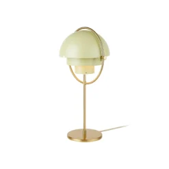 GUBI Tischleuchte Multi-Lite, Höhe 50 cm, messing/creme