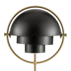 GUBI Tischleuchte Multi-Lite, Höhe 50 cm, messing/schwarz