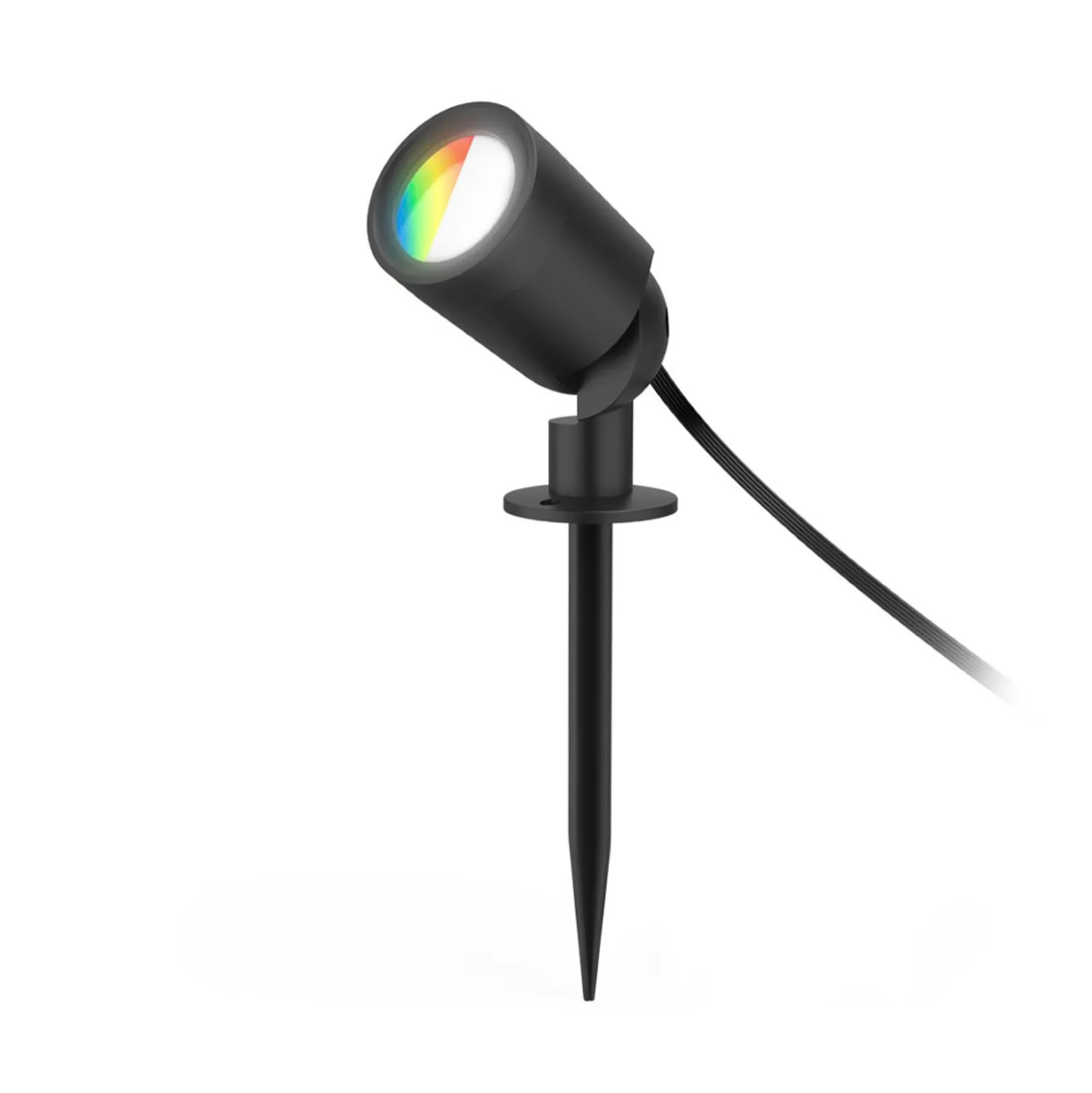 Hama Smart LED-Erdspießstrahler, schwarz WLAN, IP65 RGBW dim