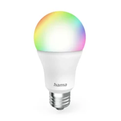 Hama Smart LED-Leuchtmittel klar E27 A60 WLAN Matter 9W RGBW