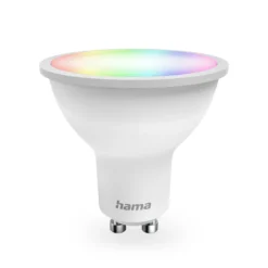 Hama Smart LED-Leuchtmittel klar GU10 WLAN Matter 4,9 W RGBW