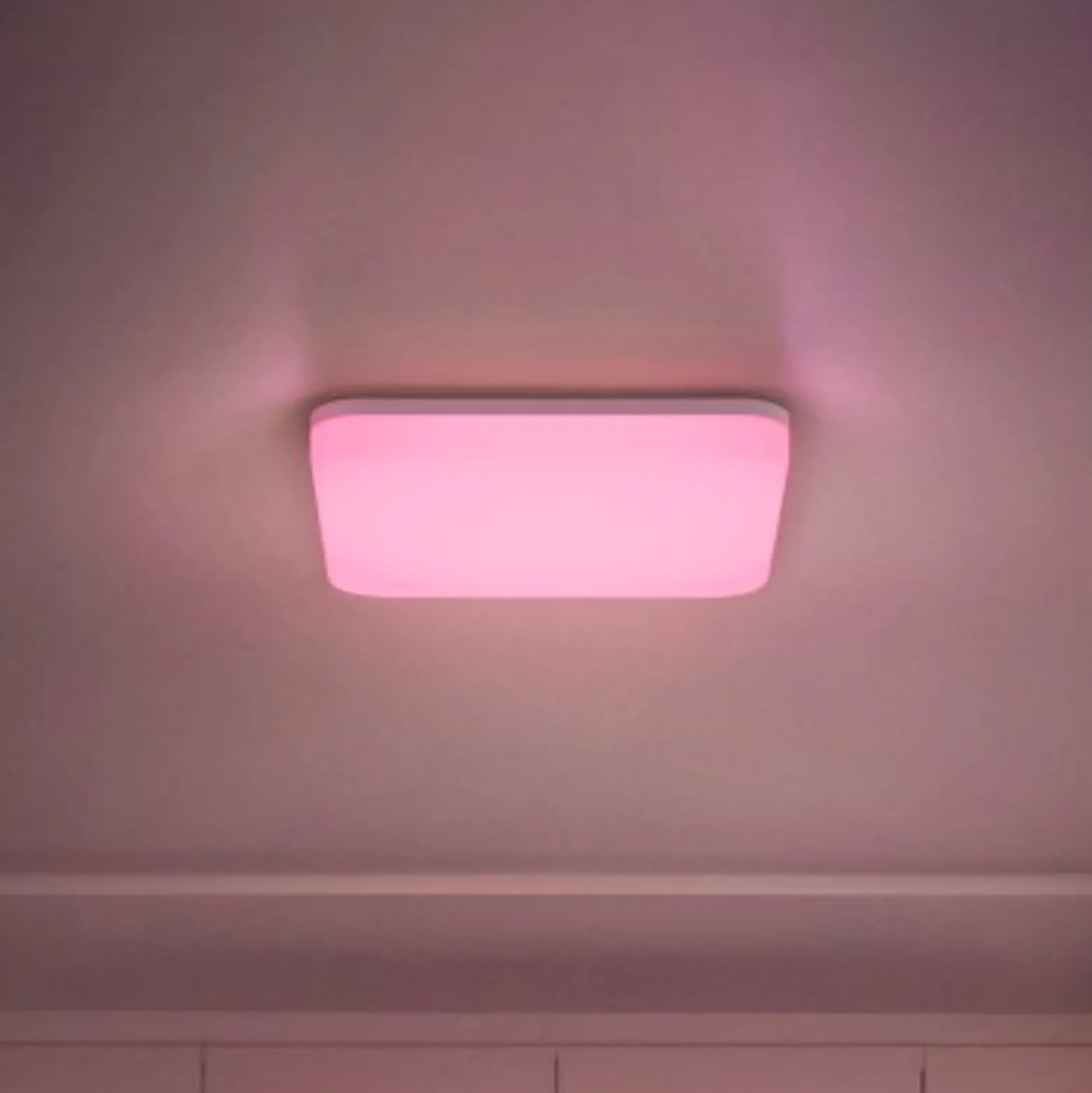 Hama WLAN-LED-Deckenlampe 176666, Smart 22 cm Matter RGB CCT