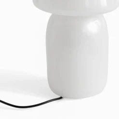 HAY Apollo Portable LED-Tischleuchte Akku aus Glas