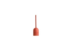 HAY E27-Pendelfassung COMMON, rostrot, Ø 4,5 cm