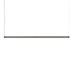 HAY Factor Linear LED-Hängelampe diffused, schwarz