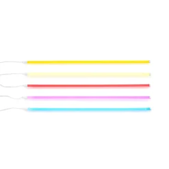 HAY LED-Röhre Neon Tube, gelb, PVC, Länge 1,5 m, Stecker