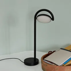 HAY Marselis LED-Tischleuchte verstellbar, schwarz