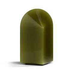 HAY Parade LED-Tischleuchte moosgrün Höhe 24 cm