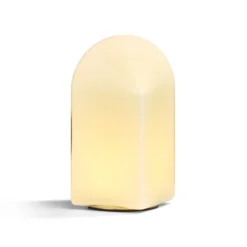 HAY Parade LED-Tischleuchte muschelweiß Höhe 24 cm