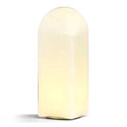 HAY Parade LED-Tischleuchte muschelweiß Höhe 32 cm