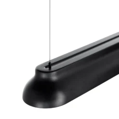 HAY PC Linear LED-Hängeleuchte, schwarz