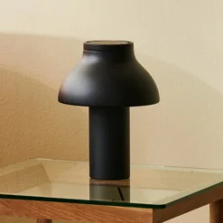 HAY PC Tischleuchte Aluminium, schwarz, Höhe 33 cm