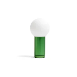 HAY Turn on LED-Tischlampe mit Dimmer, Fuß grün