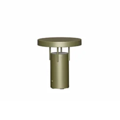 HÜBSCH LED-Akku-Tischlampe BringMe Mini, dunkelgrün, 20 cm
