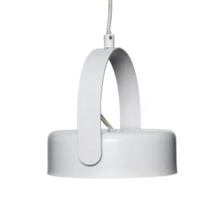HÜBSCH LED-Hängeleuchte Stage, grau, Eisen, 3.000 K