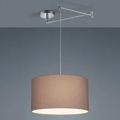 Helestra Certo Pendellampe Zylinder 1fl. mocca