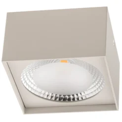 Helestra Kari LED-Deckenleuchte, eckig, weiß